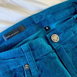 Blue Corduroy Pants